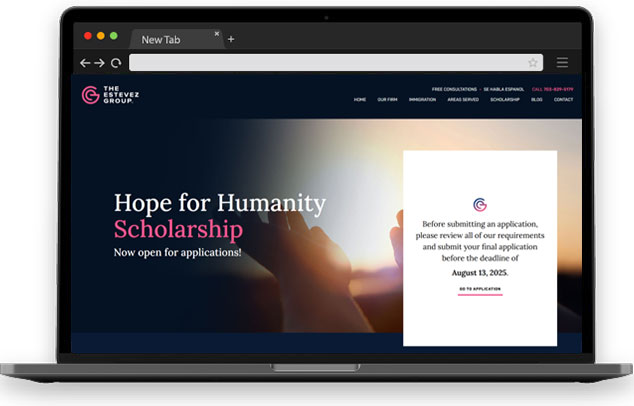 The Estevez Group Hope for Humanity Scholarship